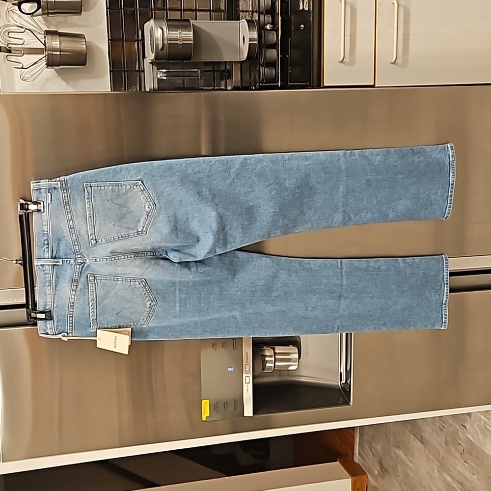 ๐MOTHER๐ Ditcher Zip Flood Jeans ~ Love On The Beat 26 NWT - Picture 12 of 16